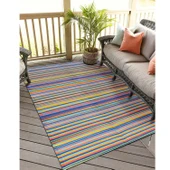 Piknik Hasırı Plaj Hasırı  Katlanan Hasır Kilim Plastik Kamp Hasırı Bahçe Hasırı BÜYÜK BOY180x270 Cm - 2