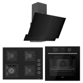 Ferre Fryart Sc serisi Wok'lu Siyah 3'lü Ankastre Set ( xe63cs-sc405-d063 ) thumbnail 1