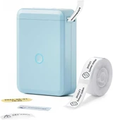 NIIMBOT D110 Blue Termal Taşınabilir Bluetooth Etiket Yazıcısı - 1