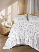 Cotton Box Estiva Çift Kişilik Pike Takımı Twig Mint - 1