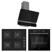 Ferre Fryart Sc serisi Siyah 3'lü Ankastre Set ( xe63cs-sc205-d080 ) thumbnail 1