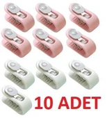 Mandallı Yorgan Sabitleme Klipsi 10 Adet - Stokta Olan Renk Gönderilir - 1