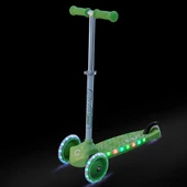 Evo 3 Tekerlekli Move'n Groove Işıklı Yeşil Scooter - 6