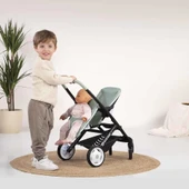 Smoby Maxi-Cosi İkiz Oyuncak Bebek Arabası Yeşil - 4