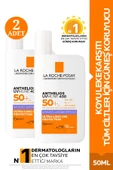 La Roche Posay Anthelios Uvmune 400 Anti-Dark Spots Fluid Spf50+ Melasyl İçeren Güneş Kremi 50 ml 2 Adet - 1
