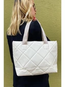 Kadın Tek Bölme El ve Kol Çantası Günlük Kullanımlı Iç Astarlı Kadın Çantası thumbnail 2