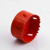 Bi Metal Panç Ø 73 mm Delik Açma Alçıpan Ahşap Pvc Delme Testeresi Adaptörsüz 1 Adet - 5