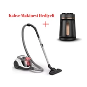 Philips XB2142/09 Torbasız Süpürge + HDA150/60 Kahve Makinesi Hediyeli - 1