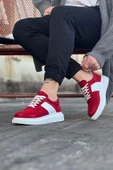 Wagoon WG011 Kırmızı Süet Erkek Casual Ayakkabı thumbnail 2