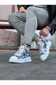 Wagoon Wg017 Beyaz Askeri Yarım Bilek Casual Ayakkabı - 2