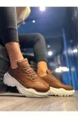 Erkek AyakkabıKnack Yüksek Taban Günlük Ayakkabı N75 Taba thumbnail 3