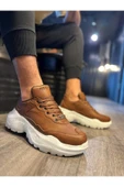 Erkek AyakkabıKnack Yüksek Taban Günlük Ayakkabı N75 Taba thumbnail 2