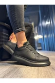 Knack Sneakers Ayakkabı 889 Siyah (Siyah Taban) - 2