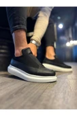 Knack Sneakers Ayakkabı 911 Siyah (Beyaz Taban) - 2