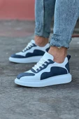 WG301 Beyaz Mavi Erkek Casual Ayakkabı - 1