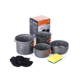 Naturehike 4IN1 Kamp Yemek Pişirme Seti - 8