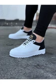 WG022 Beyaz Siyah Erkek Casual Ayakkabı WG022 iwie thumbnail 1