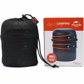 Naturehike 4IN1 Kamp Yemek Pişirme Seti - 6