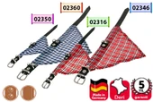 Karlıe Deri Bandanalı Boyun Tasma 57cm Mavi - 1