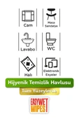 Vebox Easy Wet Wipes Yüzey Temizlik Havlusu 3x100 300 Yaprak - 2