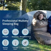 Naturehike MJ600 Mumya Tipi Pamuklu Uyku Tulumu - 14