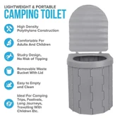 Madfox Bi-Pot Katlanır Portatif Kamp Tuvaleti [WC] - 7