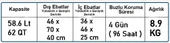 Coleman Xtreme Wheeled 62 QT Tekerlekli Soğutucu Buzluk 58.6 Lt - 8