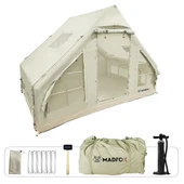 Madfox Bigless Glamping Cotton Inflatable Şişme Çadır [ Baca Çıkışlı ] - 4