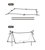 Naturehike Hexagon Glamping 3x4.8 mt Tarp [Güneş ve Rüzgar Koruma Tentesi] - 16