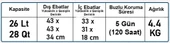 Coleman Xtreme Wheeled 28 QT Tekerlekli Soğutucu Buzluk 26 Lt - 7