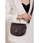 Acı Kahve Kadın Kapaklı Çapraz Askılı Çanta thumbnail 3