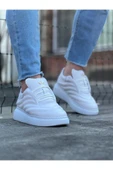 Wagoon Wg094 Beyaz Cilt Erkek Casual Ayakkabı - 1