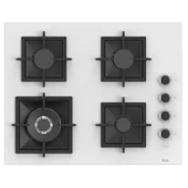 Ferre Fryart&Steamart Sc serisi Wok'lu Beyaz 3'lü Ankastre Set ( xe64cb-sc406-d087 ) - 3
