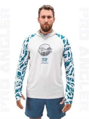 Fujin Pro Angler S24 Buff&Hoodie Lambuka Green  4XL - 2