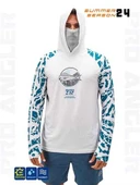 Fujin Pro Angler S24 Buff&Hoodie Lambuka Green  4XL - 1