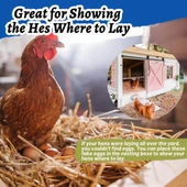 Nettenevime Yapay Yumurta Dekoratif Fake Yumurta 8adet 4beyaz 4Kahverengi thumbnail 7