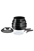 TEFAL L1539253 Titanyum 1X Ingenio SimpleCook 12 Parça Tava Tencere Seti - 2100125537 - 1