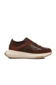 Ayakmod Kahve Hakiki Deri Erkek Sneaker Premium 5394 M - 1