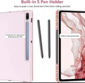 Samsung Galaxy Tab S8 Ultra 14.6" 2022 SM-X900/ X906 Kılıf Kalem Bölmeli Smart Case - 11