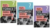 TUDEM YAYINLARI 7.SINIF BECERİ TEMELLİ TÜRKÇE - MATEMATİK - FEN BİLİMLERİ  SORU BANKASI - 1