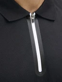 JACK JONES Erkek Fermuar Detaylı Polo Yaka Tişört 12273127 thumbnail 5