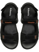 KİNETİX MENDEZ 5FX SİYAH TURUNCU CIRTLI COMFORT CASUAL SPOR SANDALET thumbnail 6