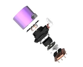 ID-COOLING PinkFlow 240 Diamond Purple 4Pin PWM 240mm Argb Pembe Sıvı İşlemci Soğutucu thumbnail 5