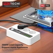 P10 Akıllı Priz  Uzaktan Kontrol, Zamanlama Enerji Takibiyle Akıllı Ev Konforu thumbnail 2