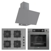 Ferre Fryart&Steamart Sc serisi Gri 3'lü Ankastre Set ( xe64cpr-sc208-d079 ) thumbnail 1