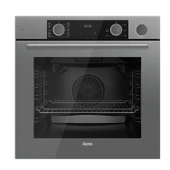 Ferre Fryart&Steamart Sc serisi Wok'lu Gri 3'lü Ankastre Set ( xe64cpr-sc408-d088 ) thumbnail 2