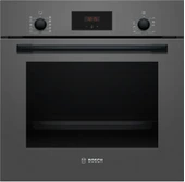 Bosch HBF512BH1T Antrasit Gri 66 lt Ankastre Fırın - 1