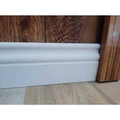 SÜPÜRGELİK ELİT LÜX BEYAZ AHŞAP ÜSTÜ PVC KAPLAMALI 10CM 12 MM - 2