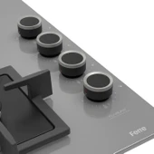 Ferre Fryart&Steamart Sc serisi Gri 3'lü Ankastre Set ( xe64cpr-sc208-d065 ) thumbnail 8