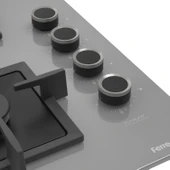 Ferre Fryart&Steamart Sc serisi Wok'lu Gri 3'lü Ankastre Set ( xe64cpr-sc408-d088 ) thumbnail 6